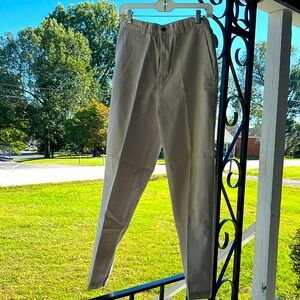 ⭐️ Dockers light beige high rise  straight leg trousers women 10M